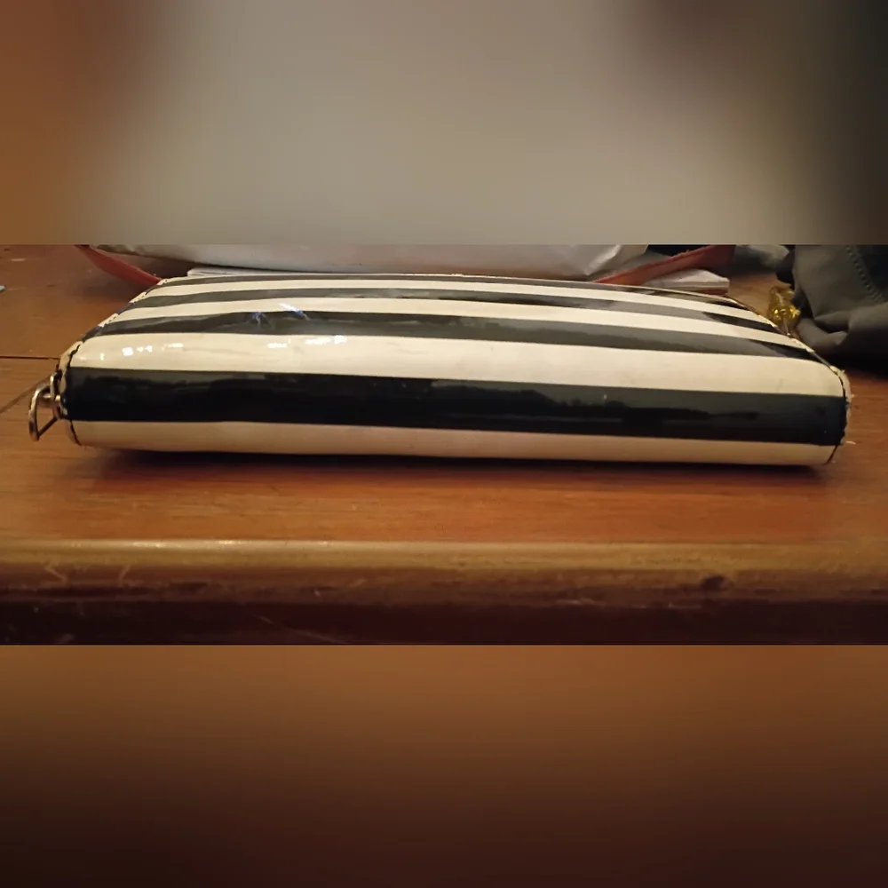 Kate Spade Monochrome Striped Wallet